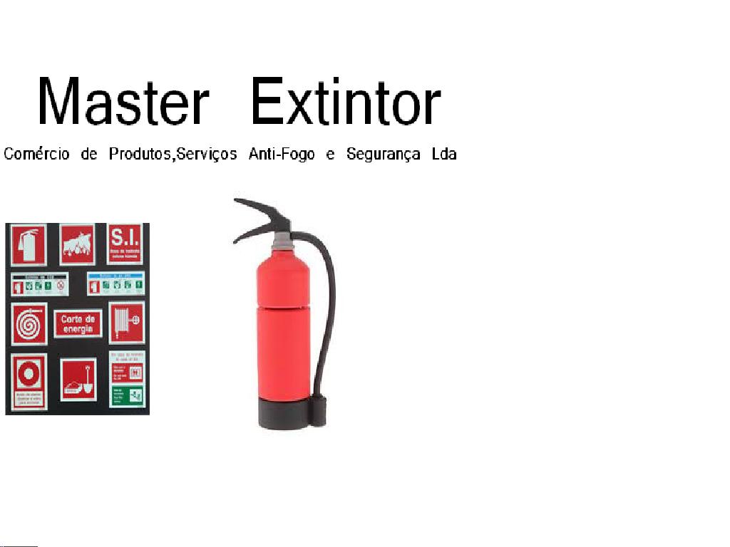 Master Extintor - Comércio de Produtos e Serviços Lda